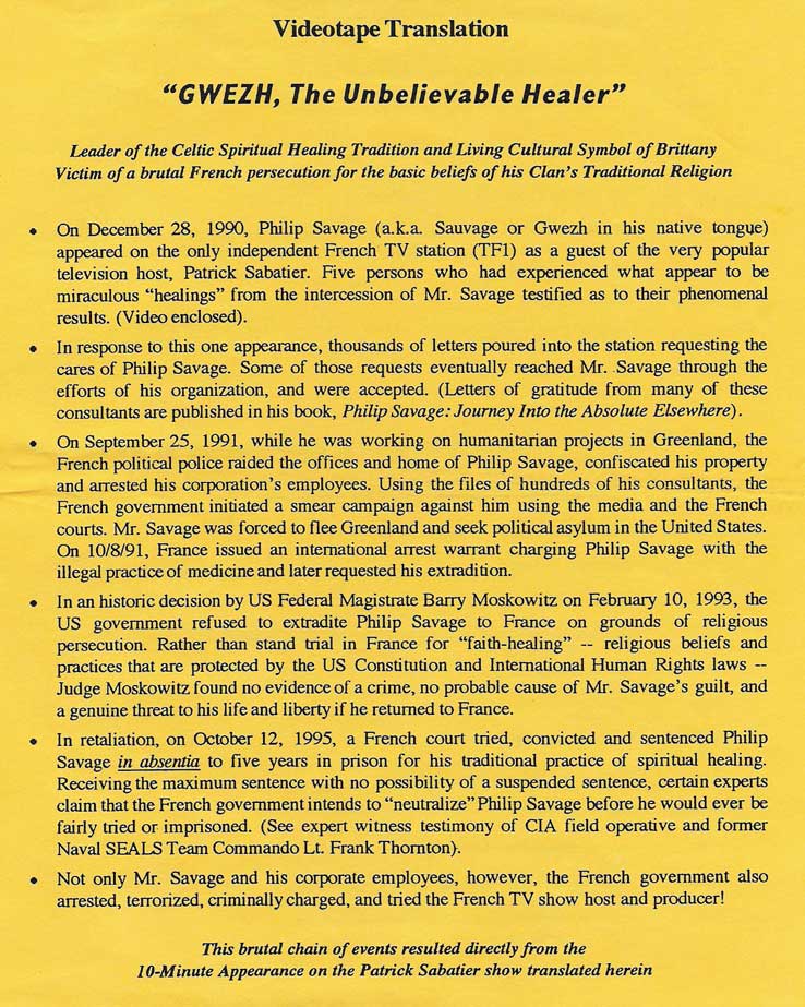 Videotape Translation ''Yellow booklet'' 1/2 Videotape Translation ''Yellow booklet'' - Please wait while loading (159kb)...