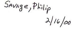 Signature