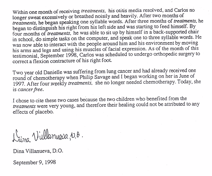 Dr. Villanueva's letter - Please wait while loading (41kb)...